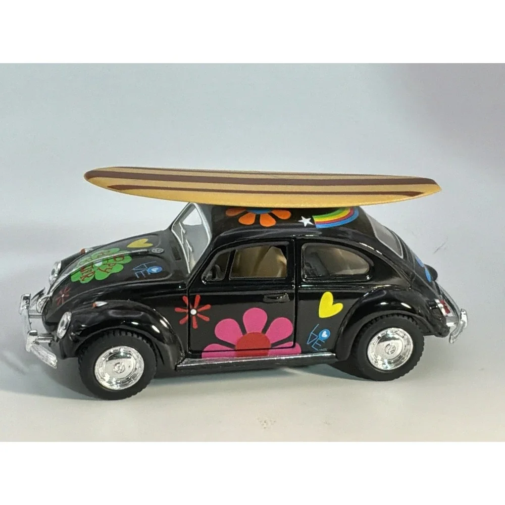 Kinsmart 1967 Volkswagen Classical Beetle w/Surfboard Die Cast Car‎ 1/32 Decals